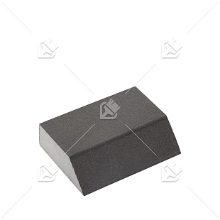 Губка шлифовальная четырехсторонняя угловая 100х68х42х26мм, Р80 Зубр "Мастер"