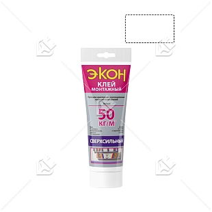 Клей монтажный Экон Сверхсильный 200 г.