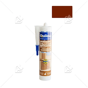 Герметик акрил-силиконовый для дерева Quilosa Madera Sintesel красное дерево 280 мл.