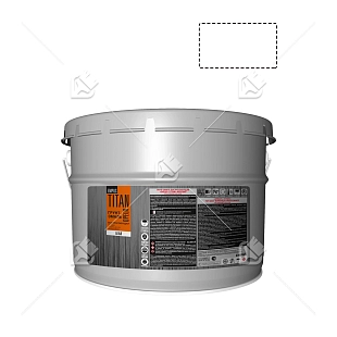 Грунт-эмаль для металлических поверхностей быстросохнущая Ореол Титан гладкая матовая белая RAL 9010 10 кг