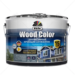 Кроющий антисептик Dufa Wood Color маренго 9 л